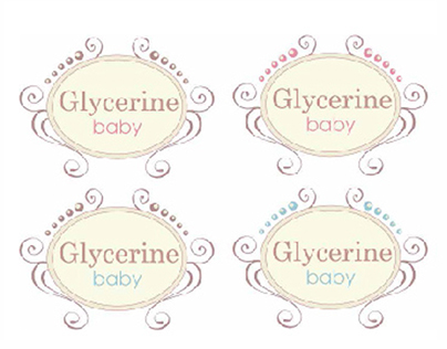 Glycérine ;logo, création packaging cosmétique