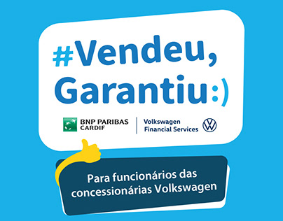 #Vendeu, Garantiu:) BNP Paribas Cardif e VW