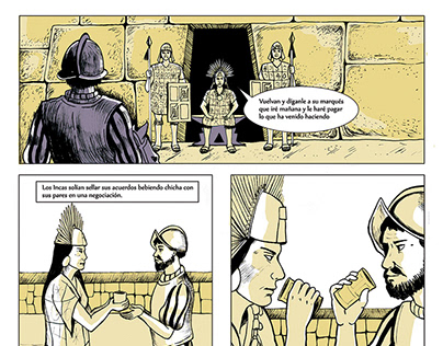 La captura de Atahualpa_comic pages