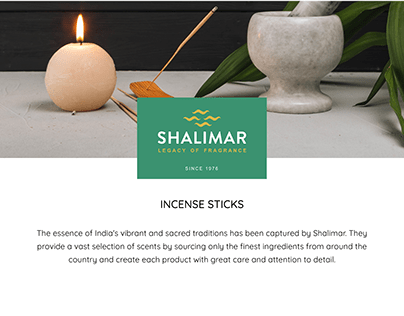 Shalimar Incense Sticks