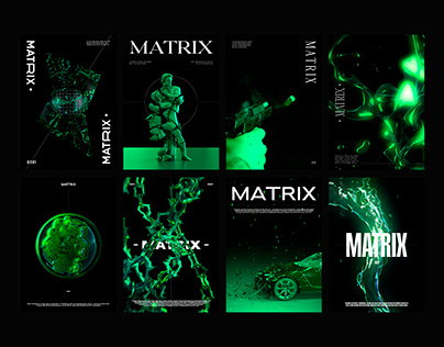 MATRIX | Motion posters