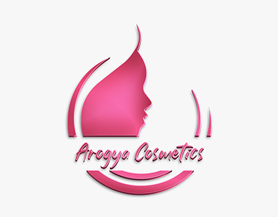 Arogya Cosmetics Logo Design