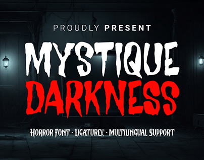 Mystique Darkness – Horror Font