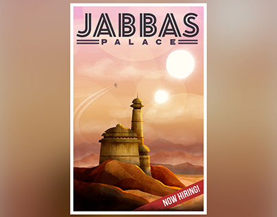 Jabba's Palace - Travel Poster