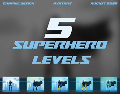 Superhero Avatars | Variants | Graphic Design