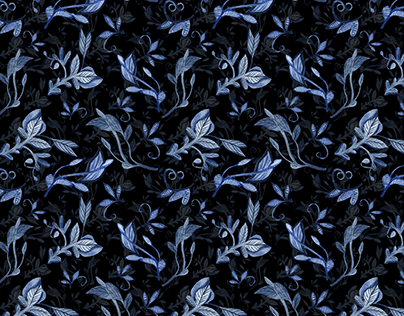botanical pattern 2