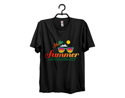 Project thumbnail - summer t shirt design
