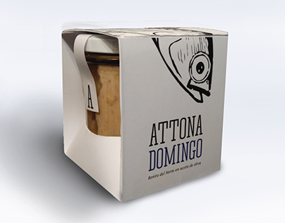 Packaging conservas Attona Domingo