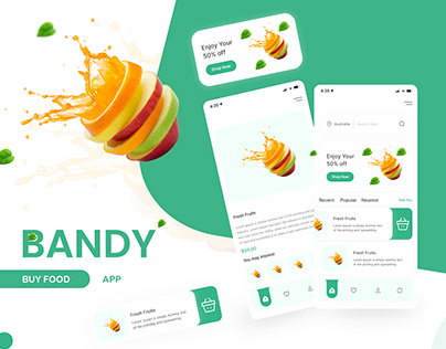 Bandy App User Interface Design