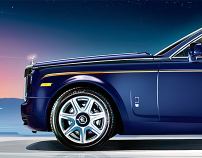 Rolls-Royce Phantom Illustration
