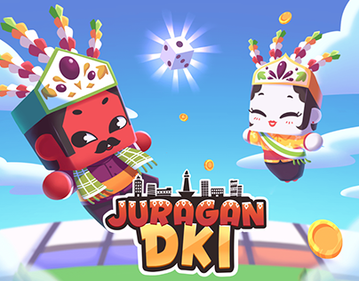 JURAGAN DKI, monopoly-based mobile game concept.