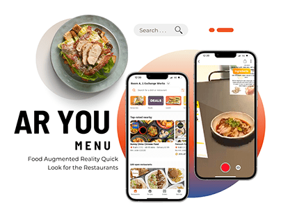 AR YOU Menu (on Just Eat) - Concept and Prototype