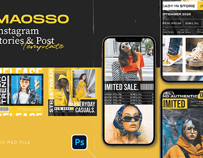 Hype Instagram Template - Maosso