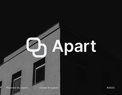 Apart - real estate Logo design & identity Design