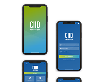 UI/UX app movil CIID Tamaulipas