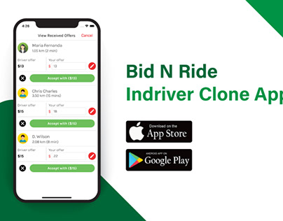 Bid N Ride InDriver Clone App