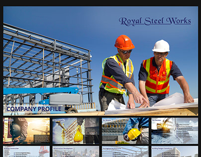 Design Company Profile For Royal Steel Works...