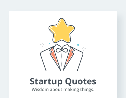 Startup Quotes Illustrations