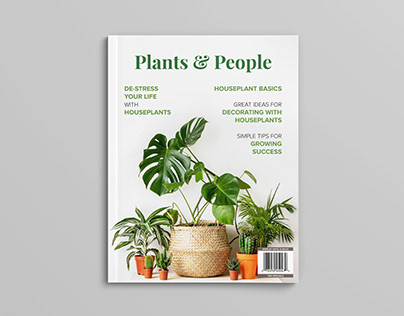 Project thumbnail - Plants & People: Editorial Magazine