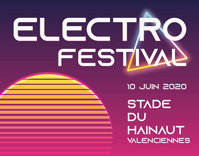 Affiche Electro festival