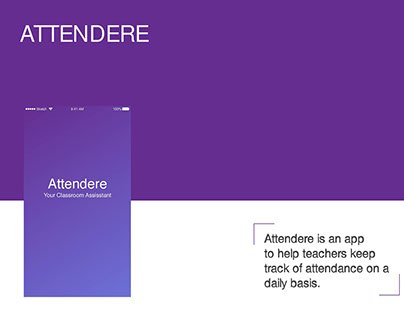Attendance App for teachers
