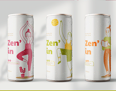Design de Embalagem - Zen'In Mix de Chá