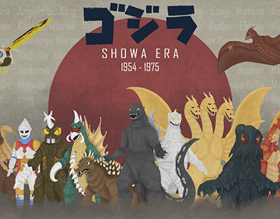 Godzilla Showa Era Monsters