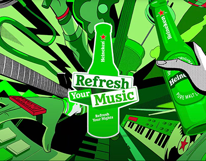 Heineken: Re-coding Life's Algorithm with Music