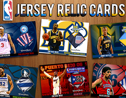 NBA Jersey/Relic Card Concept Art