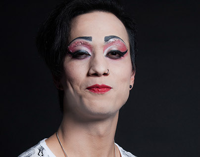 Makeup Drag Queen Geisha
