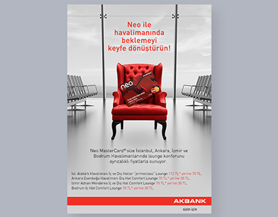 Akbank Neo Mastercard // Ad. Poster Design