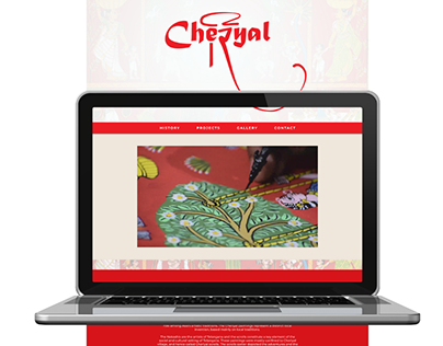 Cheriyal Craft Website Design