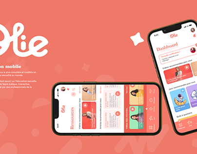 Olie mobile app design