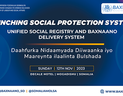 BAXNAANO SOCIAL PROTECTION SYSTEMS LAUNCH