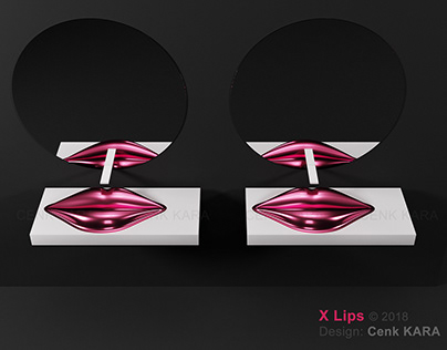 X lips washbasin concept