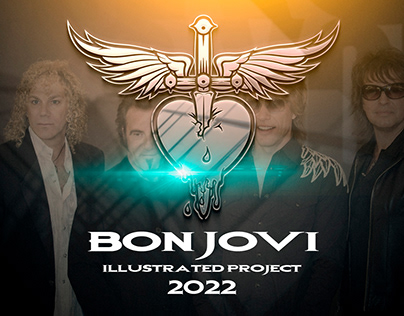 Bon Jovi Illustrated Posters