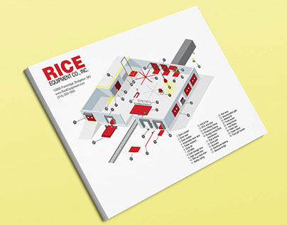 Rice Equipment Co. Warehouse Diagram