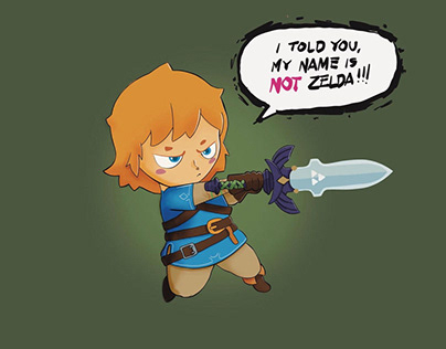 I told you, my name is not Zelda!!!