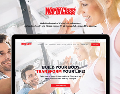 Fitness Club Website