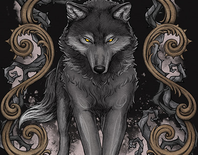 Bad Wolf [Illustration & lettering]