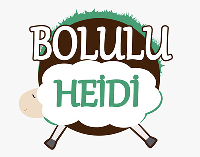 Bolulu Heidi logo ve kj tasarımı çalışması