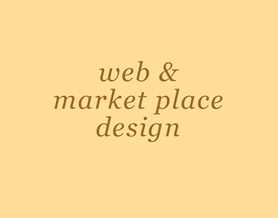 Designs for Web & Market Place