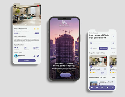 A User-Friendly Real Estate Mobile App Design 🏠📱