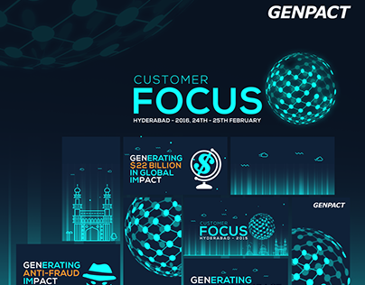 Genpact Focus Event Branding