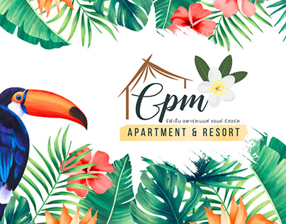 GPM Apartment & Resort - Logo and Name Card Design