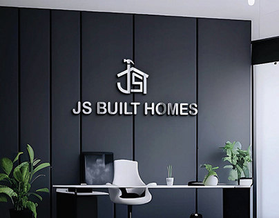 Projektin miniatyyri – JS Build Homes | Logo Design & Brand Identity