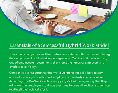 Essentials of a Successful Hybrid Work Model