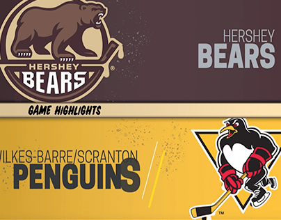 Hershey Bears Vs Wilkes-Barre Penguins Game Highlights