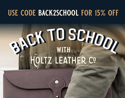 Back To School Email Campaign