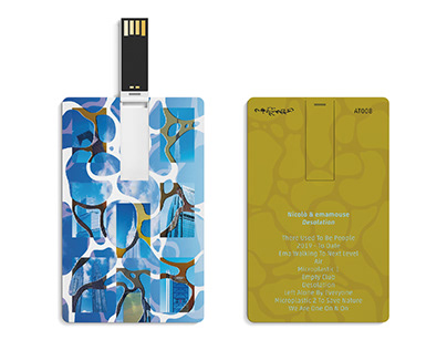 album cover and USB design for Desolation